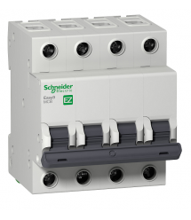 Автоматичний вимикач Schneider Electric Easy9 4P C-63A (EZ9F34463)