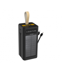 Power bank Linkage LKP-47+Solar 50000mAh, 22.5W,Black, Blister