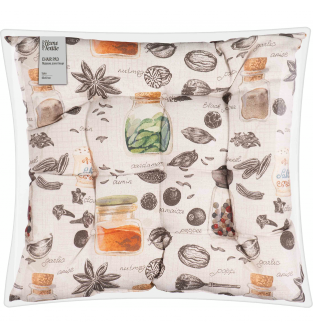 ARDESTO Подушка для стула Spice 40х40см, 90% полиэстер, 10% хлопок