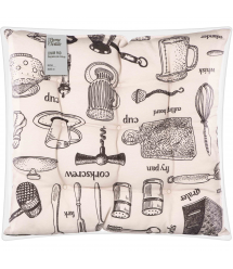 ARDESTO Подушка для стула Kitchen 40х40см, 90% полиэстер, 10% хлопок