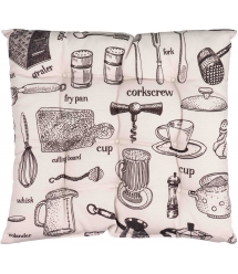 ARDESTO Подушка для стула Kitchen 40х40см, 90% полиэстер, 10% хлопок