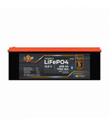 Аккумулятор LP LiFePO4 12,8V - 608 Ah (7782Wh) (BMS 200A/200А) пластик Smart BT