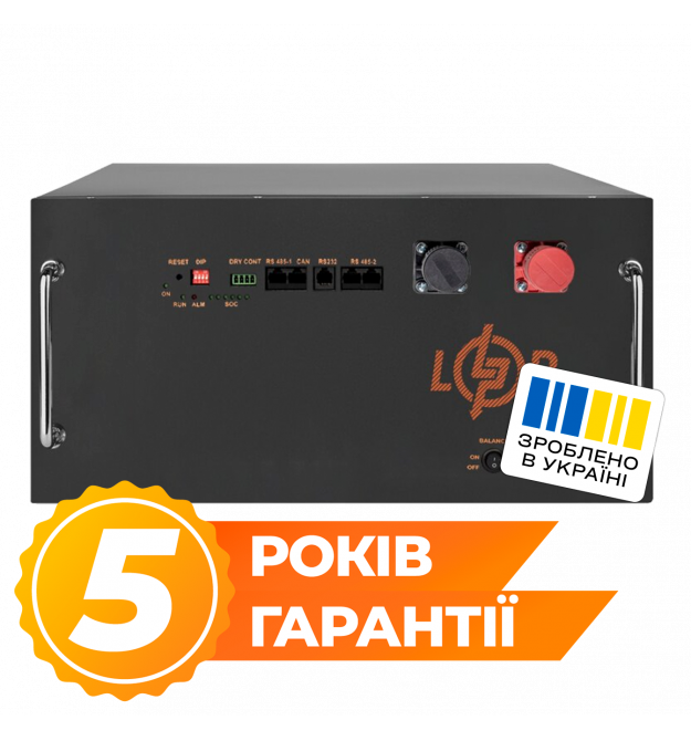 Акумулятор LP LiFePO4 51,2V - 304 Ah (15565Wh) (BMS JK 200A/100А) RM RS485/CAN BL