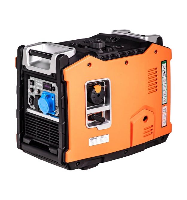 Інверторний бензиновий генератор BISON BS6250iE максимальна потужність 5.5 кВт