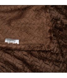 ARDESTO Плед Jacquard Braid 200х220см, 100% полиэстер, коричневый