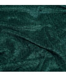 ARDESTO Плед Jacquard Braid 160х200см, 100% полиэстер, изумрудный