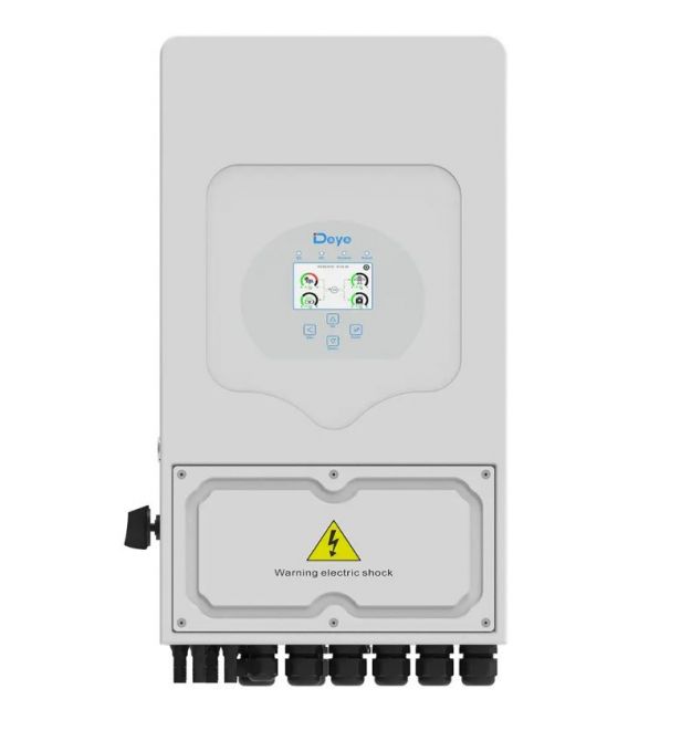Гібридний інвертор Deye SUN-8K-SG05LP1-EU-AM2-P (LV | 8 кВт 1ф | 2 MPPT)