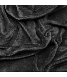 ARDESTO Плед Flannel 160х200см, 100% полиэстер, черный