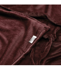 ARDESTO Плед Flannel 160х200см, 100% полиэстер, бургунди