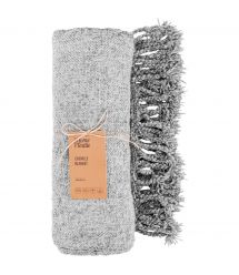 ARDESTO Плед Chenille 140х190см, 100% полиэстер, серый светлый