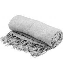 ARDESTO Плед Chenille 140х190см, 100% полиэстер, серый светлый