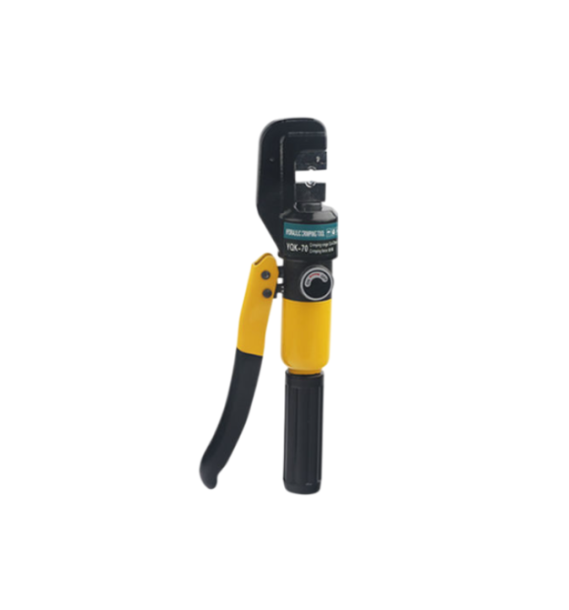 Обтискні кліщі гідравлічні YQK-70, зусилля обтиску 45kN, для діаметра 4-70 мм&ampsup2, L310mm, пресформи 4,6,10,16,25,35,50,70 м