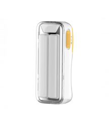 Лампа-ліхтар HOROZ FORLAN, 10W, 430 lm, корпус-пластик, ударостійкий, кабель microUSB, літієвий акум 4В 1,6А, час роботи 0,7-1,5