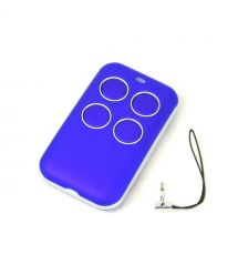 Мультичастотний універсальний пульт 4-х канальний для керування автоматикою воріт і шлагбаумами синій