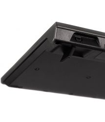 2E Клавиатура мембранная KS280 120key, WL/BT, EN/UK, silent, чёрно-серая