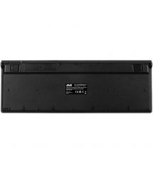2E Клавиатура мембранная KS280 120key, WL/BT, EN/UK, silent, чёрно-серая