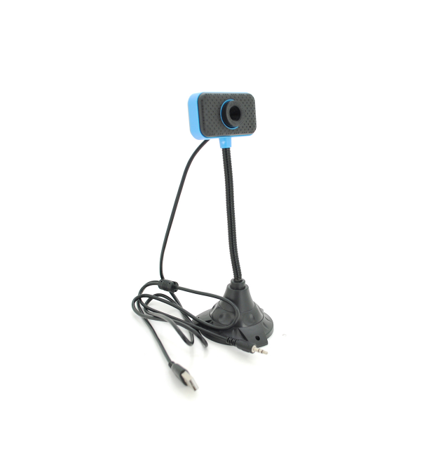 Вебкамера з гарнітурою MGLE, 1.3Mpx, пласт. корпус, Black, OEM