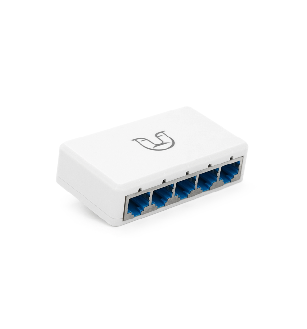 Комутатор ALFA S105 5 портів Ethernet 10 - 100 Мбіт - сек, BOX Q120