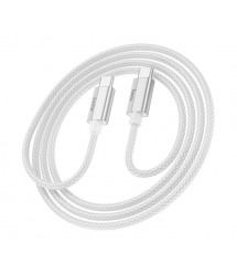 Кабель Hoco U134, Type-C-Type-C, 240W, довжина 1.8м, Gray, BOX