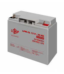 Розпродаж Акумулятор гелевий LPM-GL 12V - 20 Ah