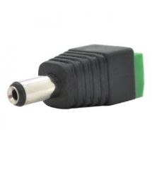 Разъем Папа DC-M (D 5,5x2,1(2,5мм)) с клеммами под кабелем