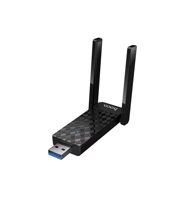 4G модем HOCO HI34, 600Mbps, 2.4G - 5G, WIFI6, Black, BOX