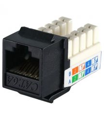 Модуль KeyStone RJ45 UTP, кат. 5e, 6, 6a, 110, Slim, W - 16.6 мм