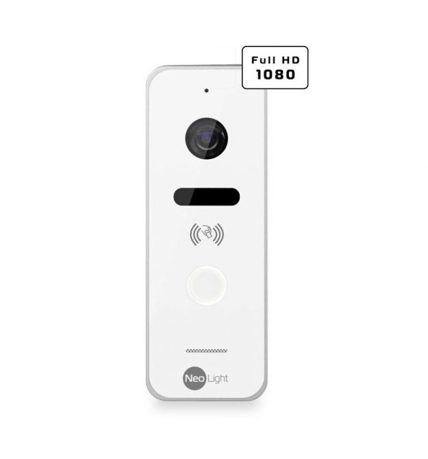 Вызывная панель домофона NeoLight OPTIMA ID FHD White