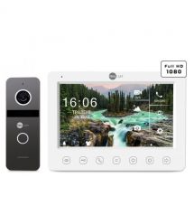 Комплект видеодомофона NeoLight KAPPA+ HD и панель вызова SOLO Graphite