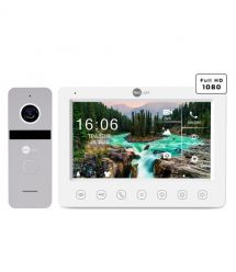 Комплект видеодомофона NeoLight KAPPA+ HD и панель вызова SOLO Silver