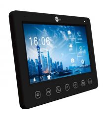 Комплект видеодомофона NeoLight KAPPA+ HD Black и панель вызова SOLO Graphite