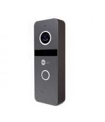 Комплект видеодомофона NeoLight KAPPA+ HD Black и панель вызова SOLO Graphite