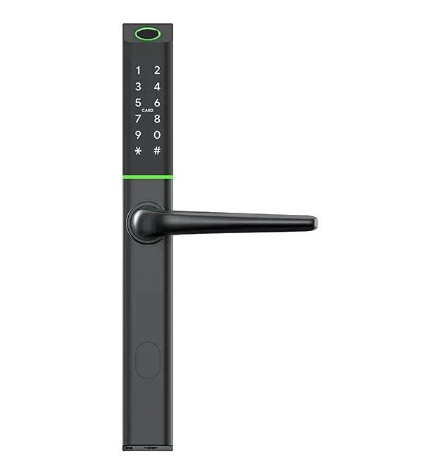 Умный замок (без врезной части) SEVEN LOCK SL-7763BF (72-92 мм) black