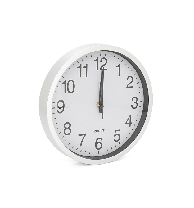 Настінний годинник YT-NC562, радіус 266мм, Black - White