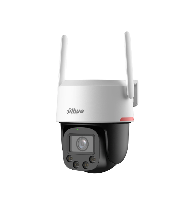4MP Wi-Fi поворотна Dual Ligh відеокамера з 4G та мікрофоном DH-P4F-PV-4G (4мм)