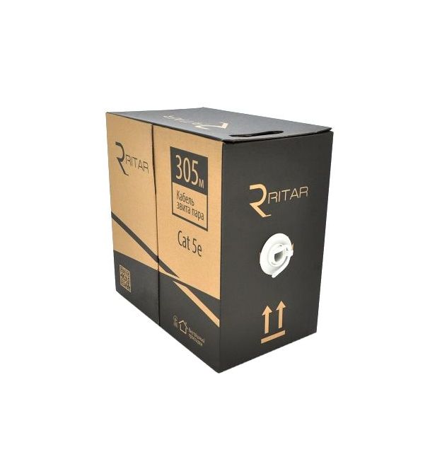 Кабель Ritar UTP (4x2x0.51) 4p 24 AWG 305м