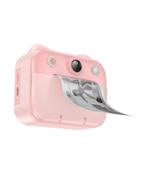 Дитячий фотоапарат HOCO DV204 з функцією миттєвого друку, підтримка microSD card, Pink, Box