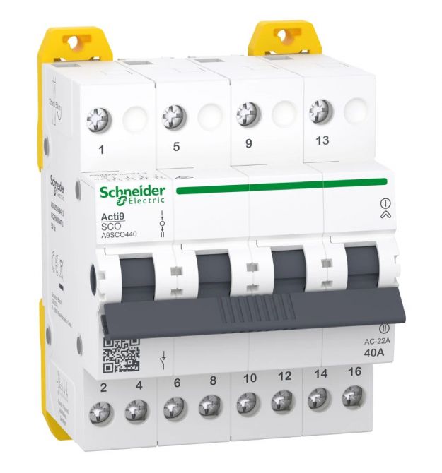 Переключатель 3-х позиционный Schneider Electric iSSW Acti9 4P 40A