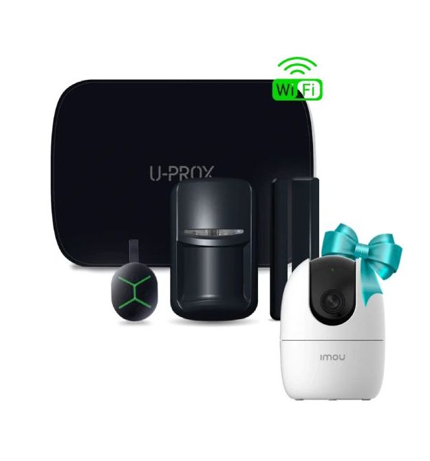 Комплект U-Prox MPX L KF kit White + IPC-K2EP-3H3W в подарок