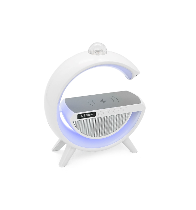 Настільна лампа-нічник G2388А, диско куля, світло RGB, Box