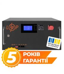 Акумулятор LP LiFePO4 51,2V - 315 Ah (16128Wh) (BMS SP 200A/100А) RM RS485/CAN LCD BL