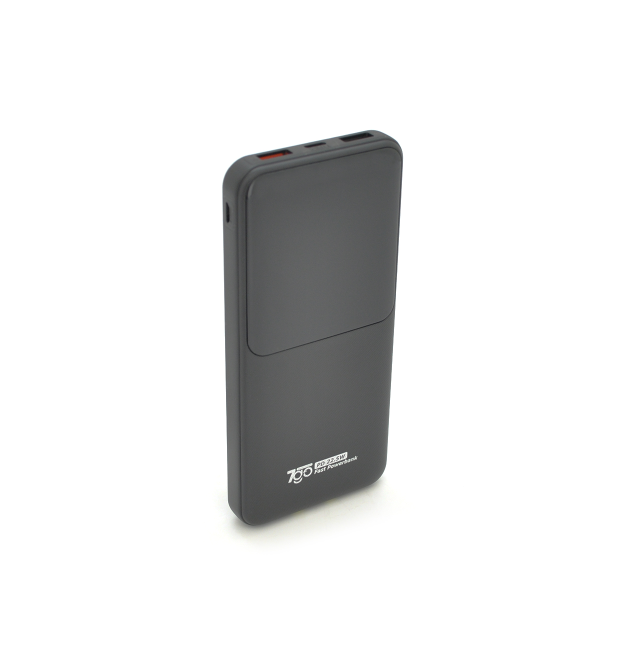 Powerbank 7go GPW-06 10000mAh, 22.5W, Кабель Type-C + Lighting, 0,250 kg, Black, Box