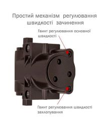 Доводчик дверей 200 кг RYOBI 4550 dark bronze