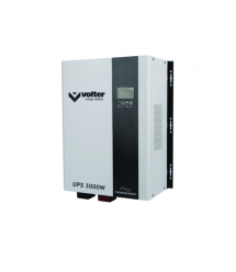 ДБЖ з правильною синусоїдою VOLTER - 3000 (3000Вт), 24V під зовнішню батарею (AGM, GEL, LifePO4), струм заряду 10-40А