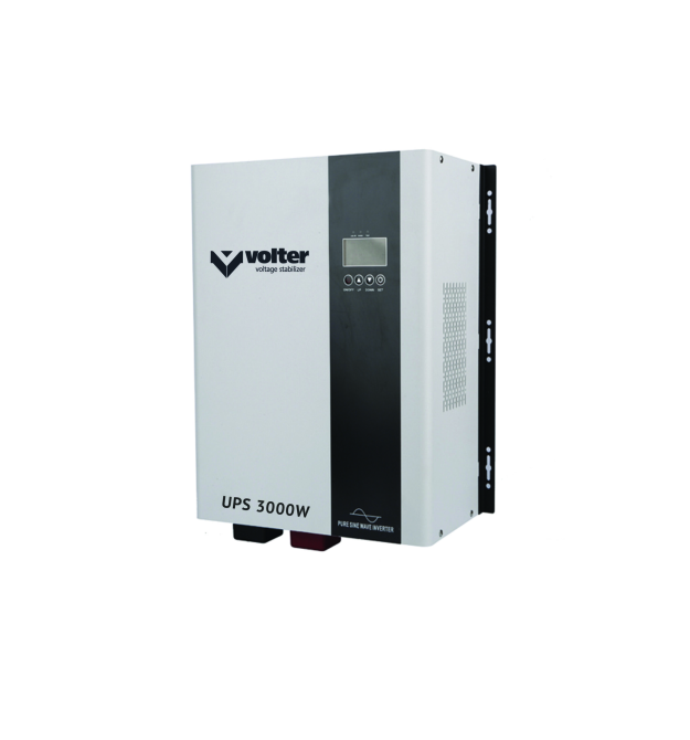 ДБЖ з правильною синусоїдою VOLTER - 3000 (3000Вт), 24V під зовнішню батарею (AGM, GEL, LifePO4), струм заряду 10-40А