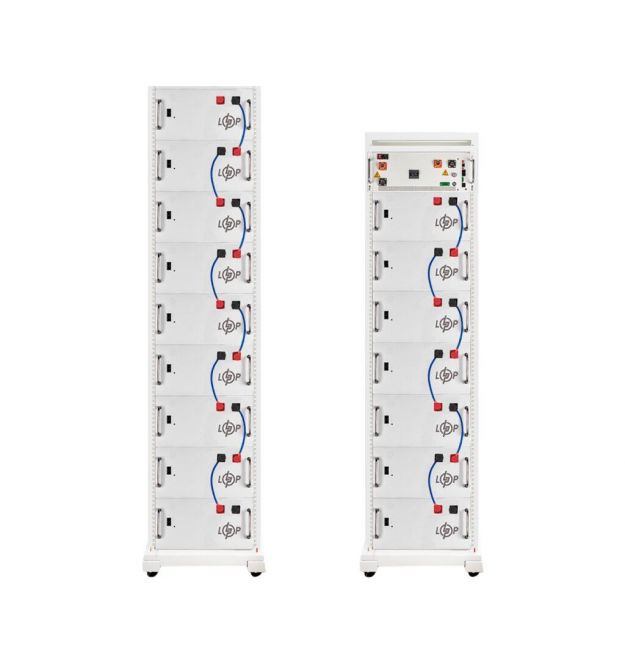 Акумулятор LP LiFePO4 Battery HVM 819,2V 315Ah (258048 Wh) BMS 160А P AB Lrack white