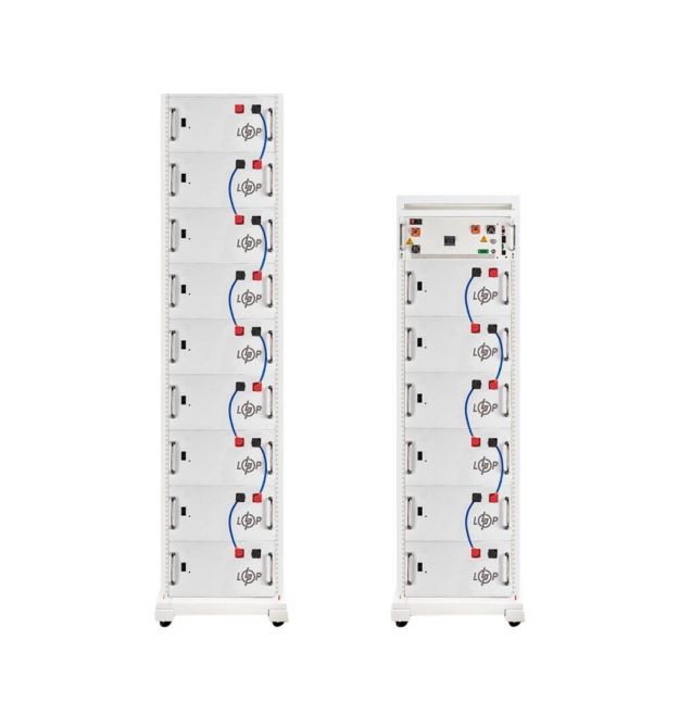 Аккумулятор LP LiFePO4 Battery HVM 768V 315Ah (241920 Wh) BMS 160А P AB Lrack white