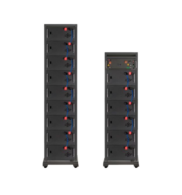 Акумулятор LP LiFePO4 Battery HVM 768V 315Ah (241920 Wh) BMS 160А P AB Lrack black