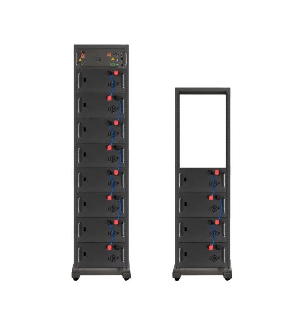 Аккумулятор LP LiFePO4 Battery HVM 614,4V 315Ah (193536 Wh) BMS 160А P AB Lrack black