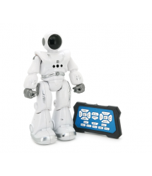 Радіокерований робот CX-68. Живлення 2 X AAA. Світло, звук, ходьба, повороти, обертання 360 , 5 мелодій. 155 х 90 х 270 мм.